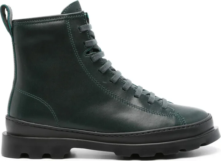 Lace-Up Combat Boots