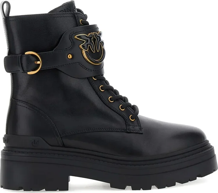 Lace-Up Combat Boots