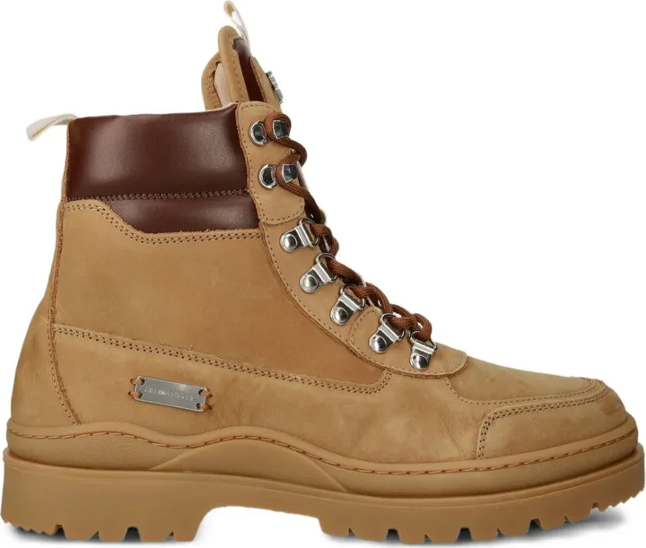 Lace-Up Combat Boots