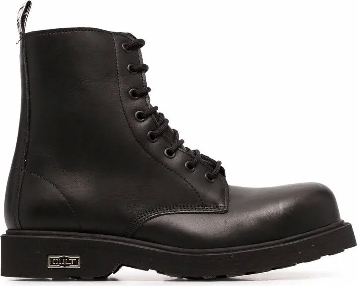 Lace-Up Combat Boots