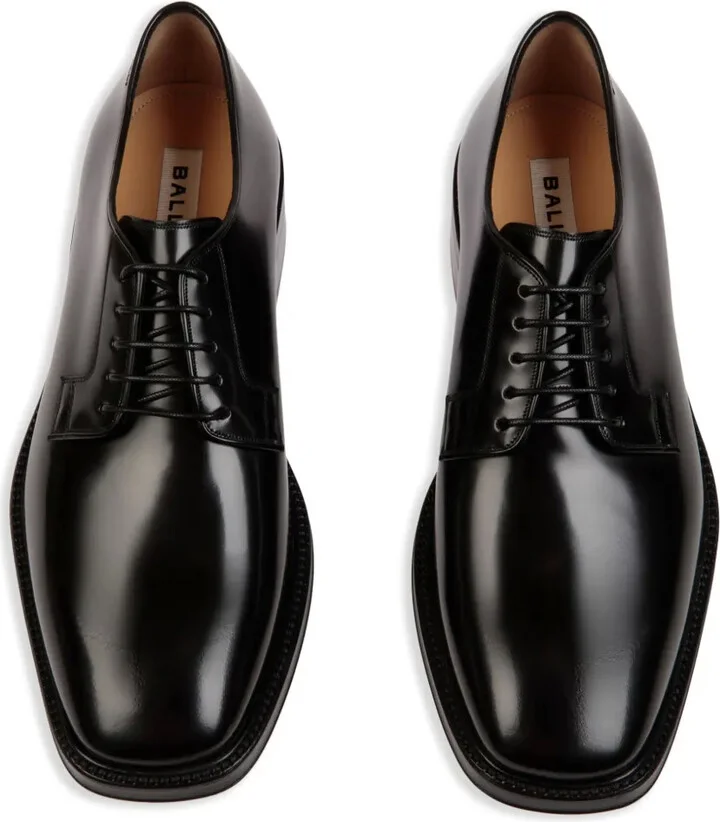 Lace Up Derby Shoes - Image 4