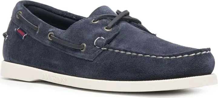 Lace-Up Detail Boat Shoes - Image 2