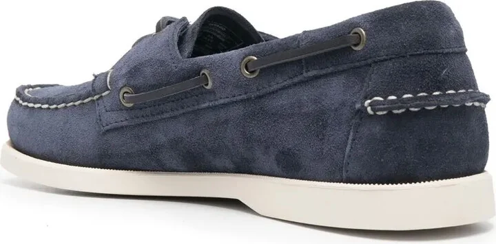 Lace-Up Detail Boat Shoes - Image 3
