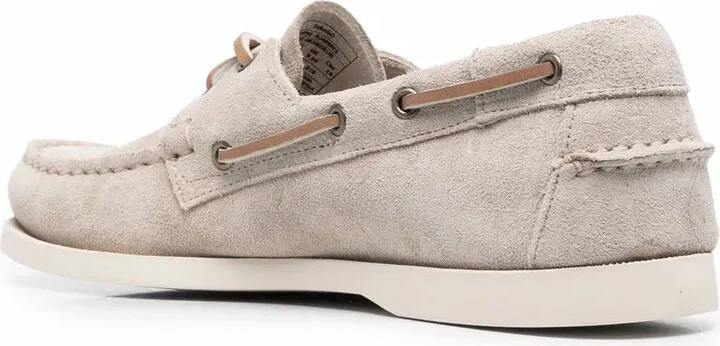 Lace-Up Detail Boat Shoes - Image 3