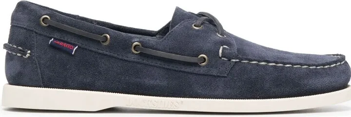 Lace-Up Detail Boat Shoes