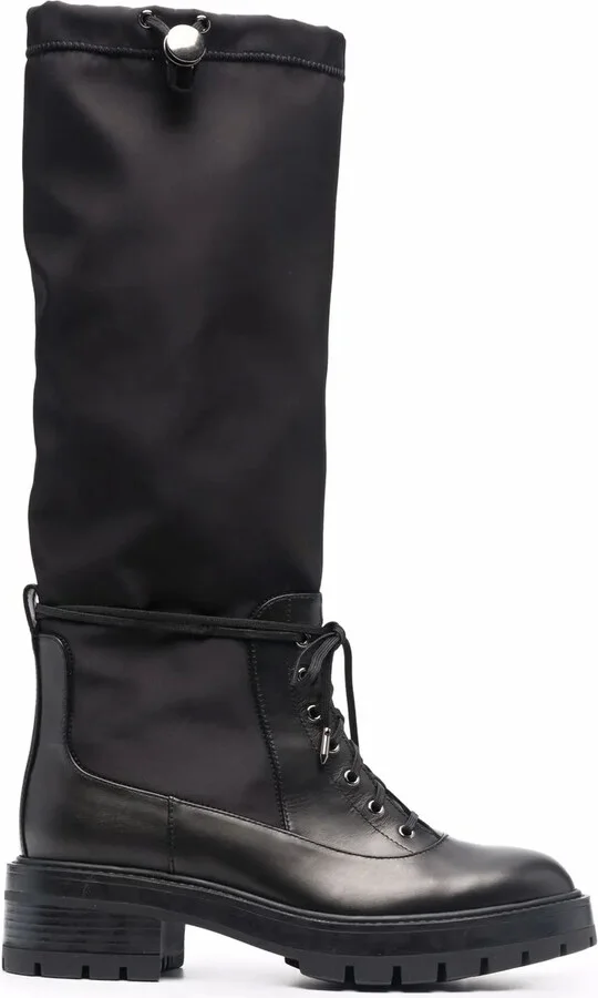 Lace-Up Detail Boots