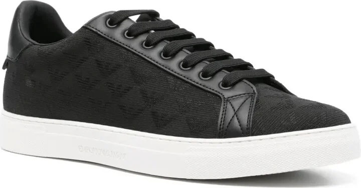 Lace-Up Eagle-Logo Sneakers - Image 2