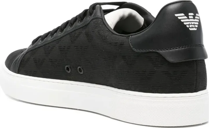 Lace-Up Eagle-Logo Sneakers - Image 3