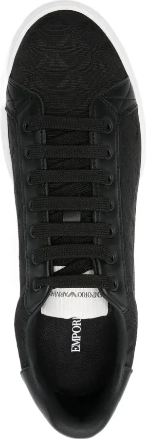 Lace-Up Eagle-Logo Sneakers - Image 4