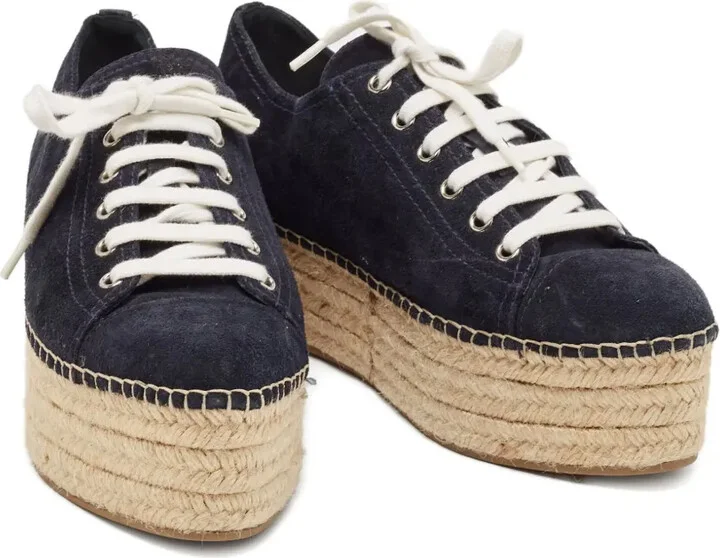 Lace-Up Espadrille Sneakers - Image 2