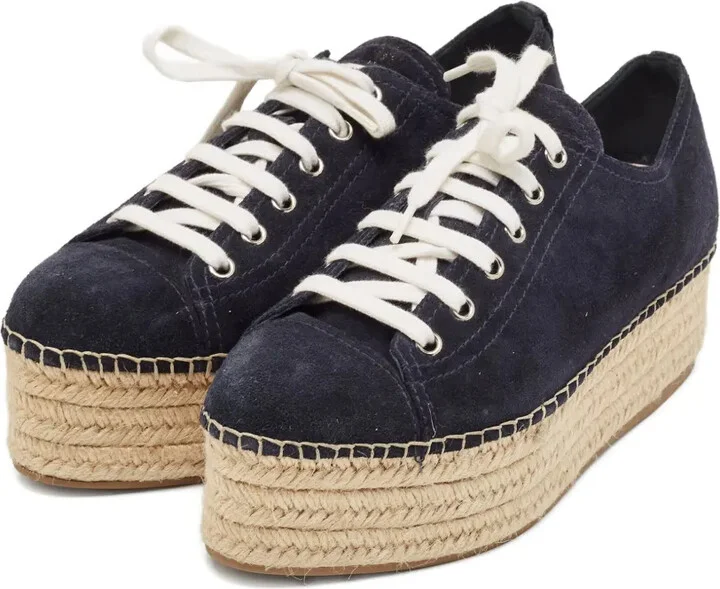 Lace-Up Espadrille Sneakers - Image 5