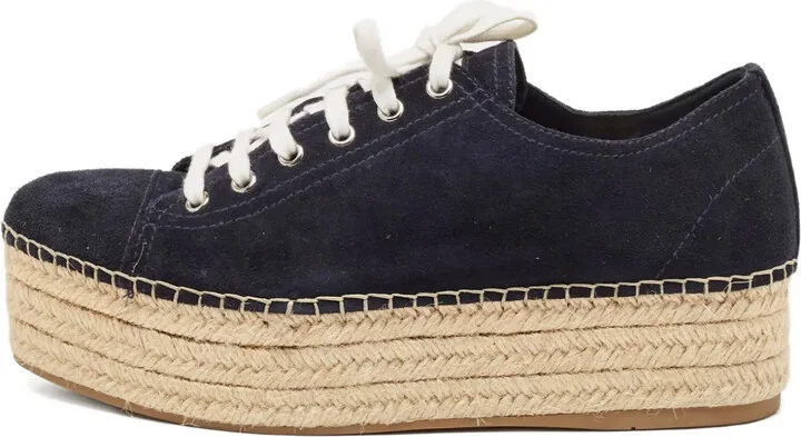 Lace-Up Espadrille Sneakers