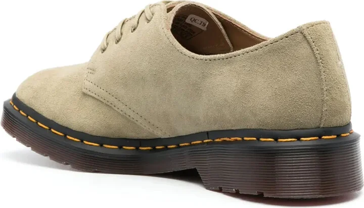 Lace-Up Fastening Leather Shoes - Image 3