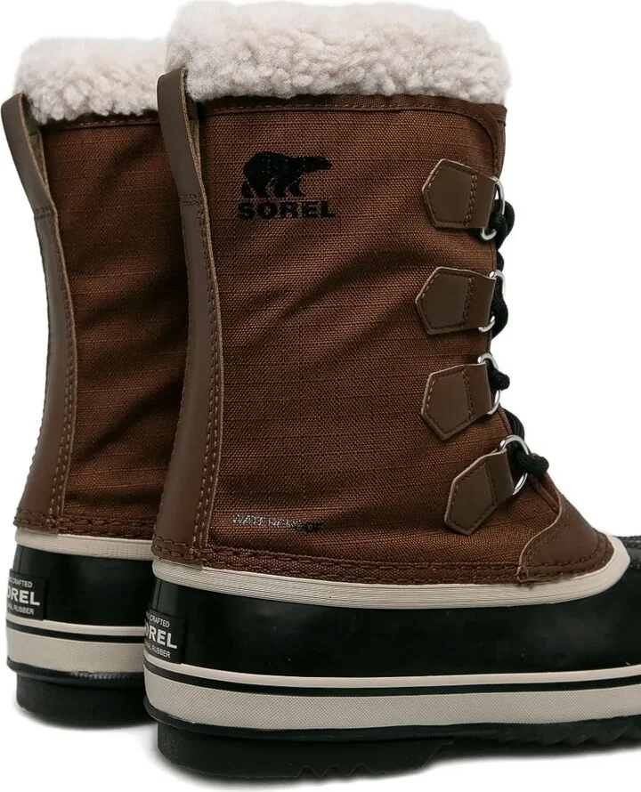 Lace-Up Fleece-Lined Boots - Image 2