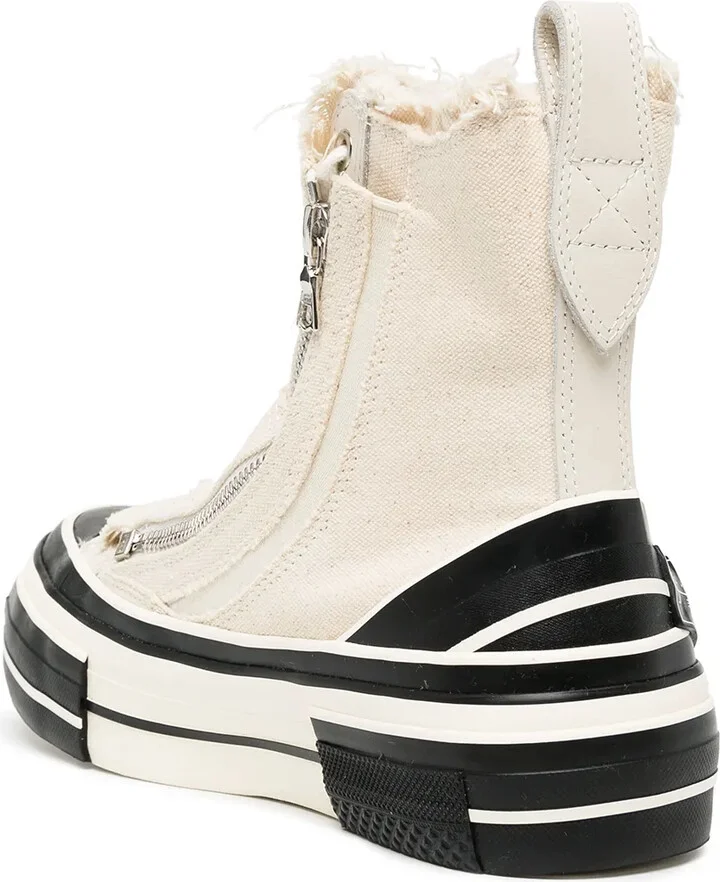 Lace-Up Hi-Top Sneakers - Image 3