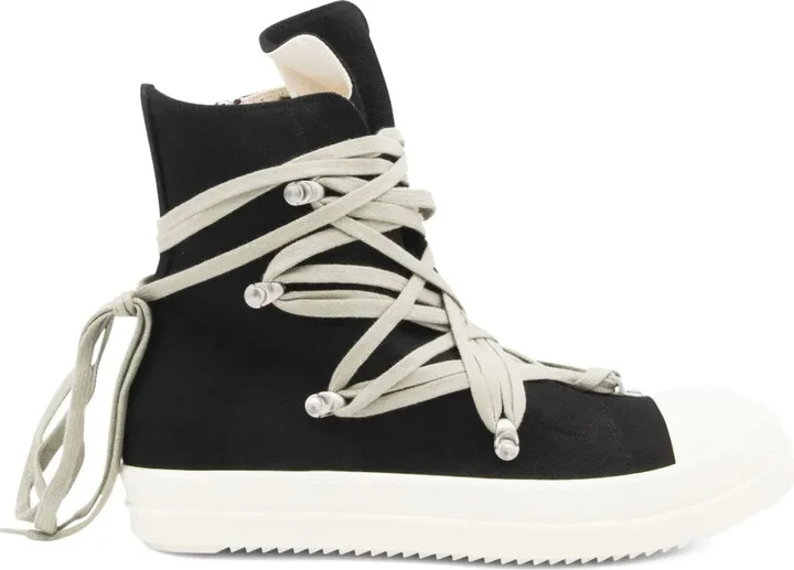 Lace-Up Hi-Top Sneakers