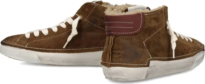 Lace-Up High-Top Sneakers - Image 5