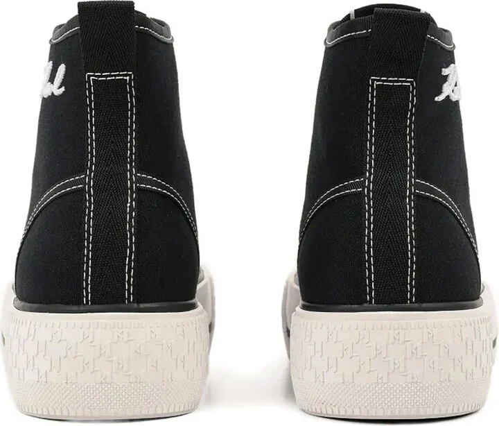Lace-Up High-Top Sneakers - Image 3