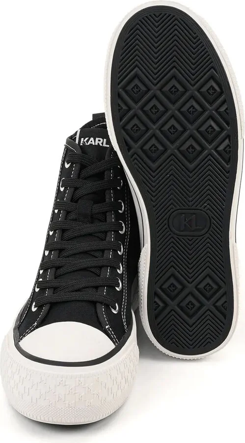 Lace-Up High-Top Sneakers - Image 5