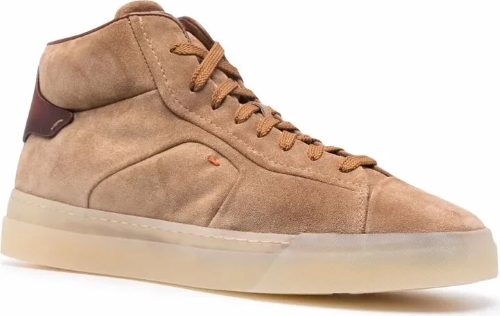 Lace-Up High-Top Sneakers - Image 2