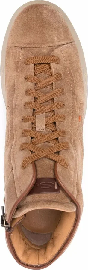 Lace-Up High-Top Sneakers - Image 4