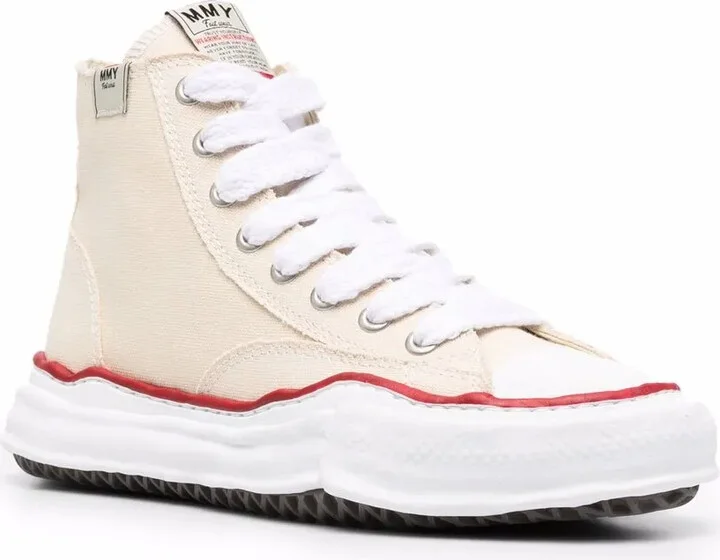Lace-Up High-Top Sneakers - Image 2