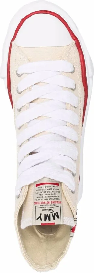 Lace-Up High-Top Sneakers - Image 4