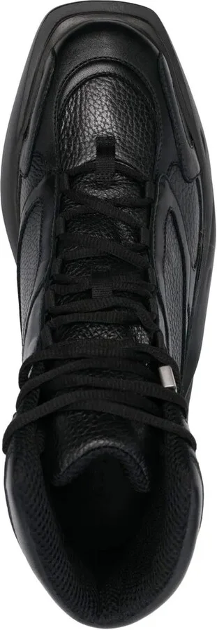 Lace-Up High-Top Sneakers - Image 4
