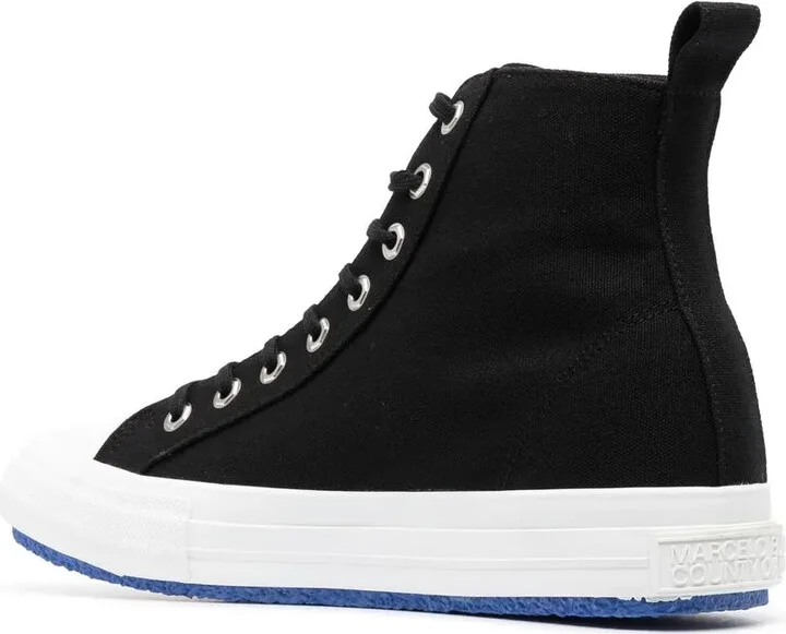 Lace-Up High-Top Sneakers - Image 3