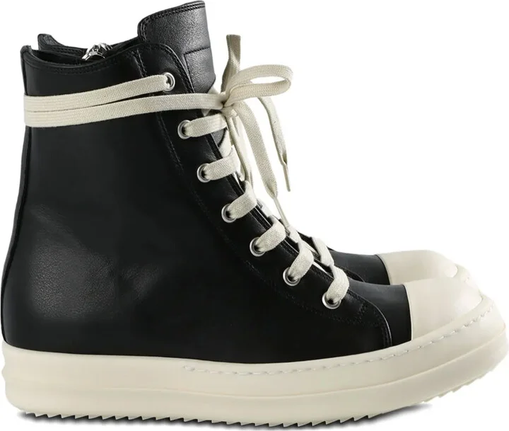 Lace-Up High-Top Sneakers