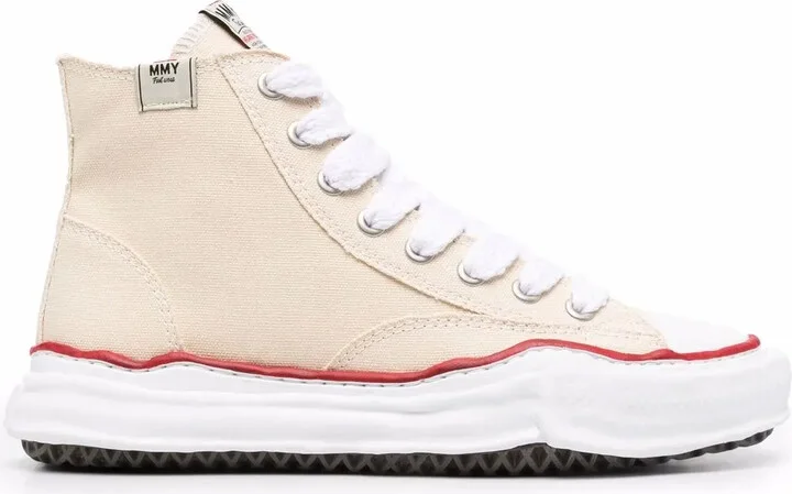 Lace-Up High-Top Sneakers