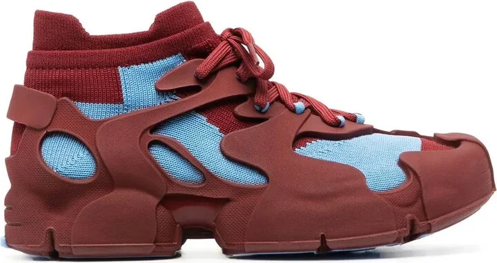 Lace-Up High-Top Sneakers