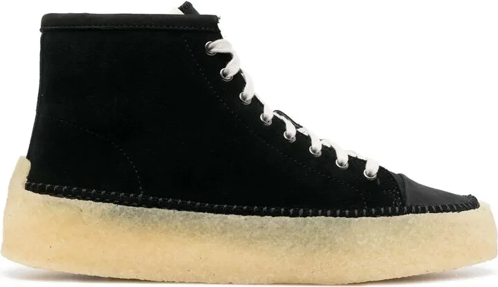 Lace-Up High-Top Sneakers