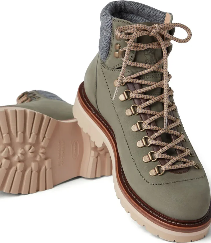 Lace-Up Hiking Boots - Image 4