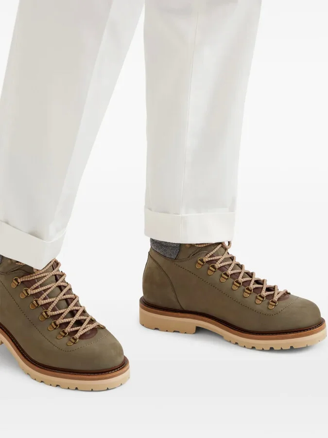 Lace-Up Hiking Boots - Image 5
