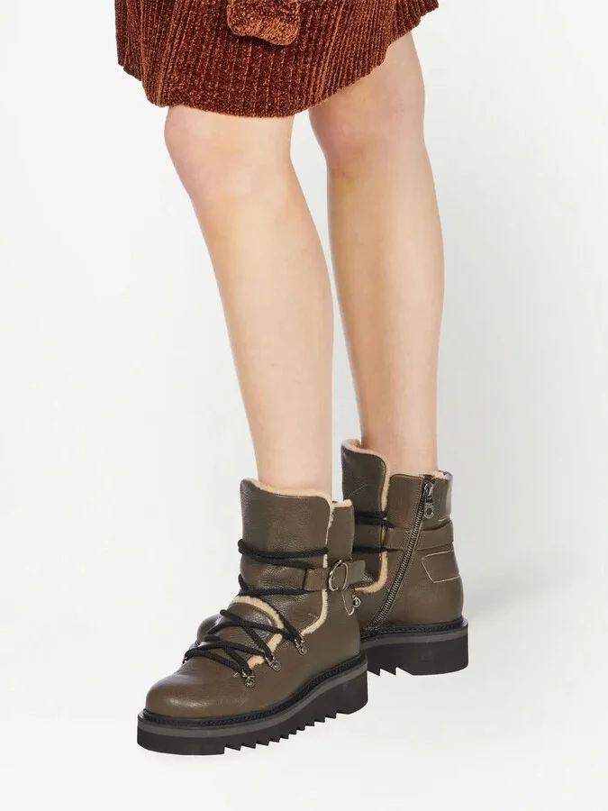 Lace-Up Hiking Boots - Image 5