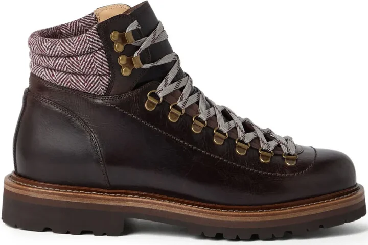 Lace-Up Hiking Boots