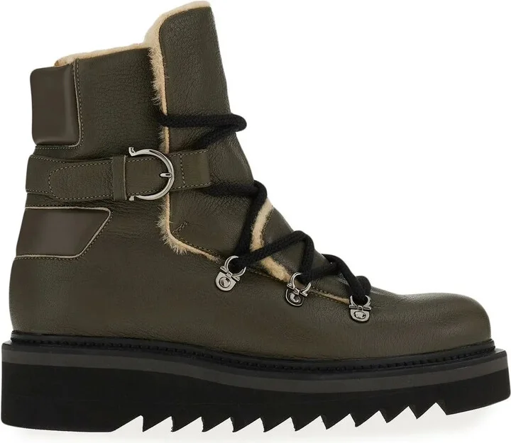 Lace-Up Hiking Boots