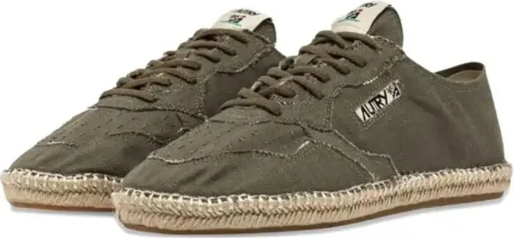 Lace-Up Jute Sneakers - Image 2