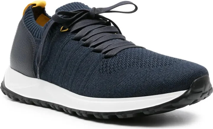 Lace-Up Knitted Sneakers - Image 2
