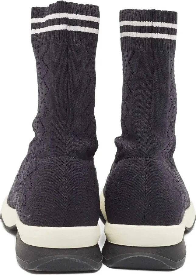 Lace-Up Knitted Sneakers - Image 4