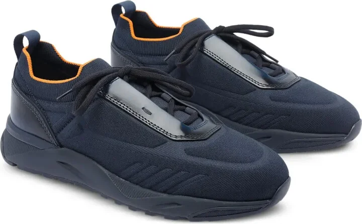 Lace-Up Knitted Sneakers - Image 2