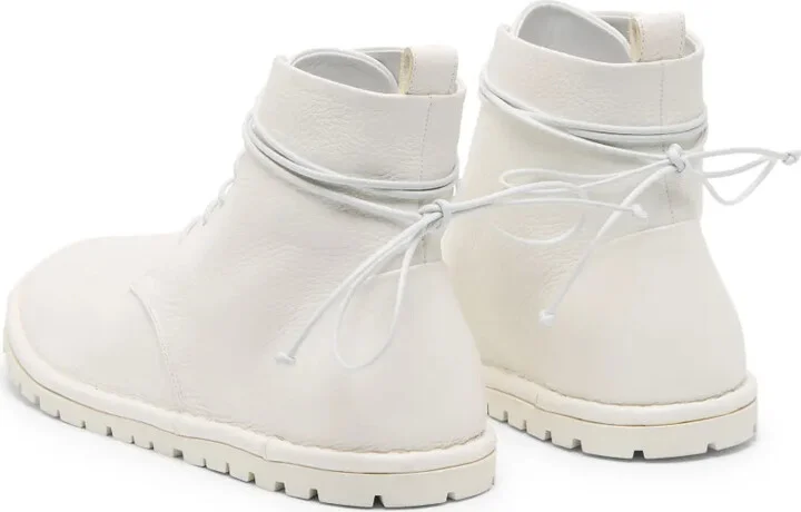 Lace-Up Leather Ankle Boots - Image 3