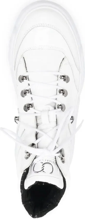 Lace-Up Leather Ankle Boots - Image 4