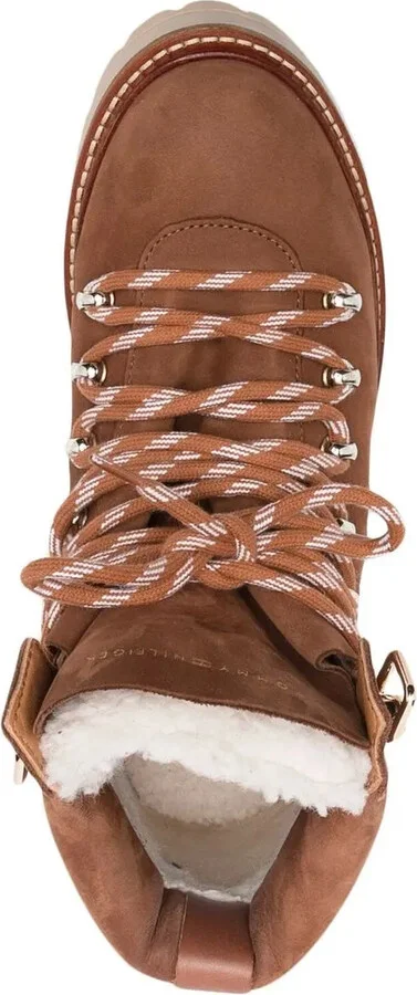 Lace-Up Leather Ankle Boots - Image 4