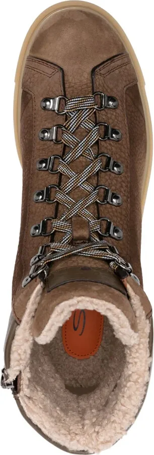 Lace-Up Leather Ankle Boots - Image 4