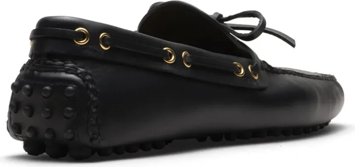 Lace-Up Leather Boat Shoes - Image 3