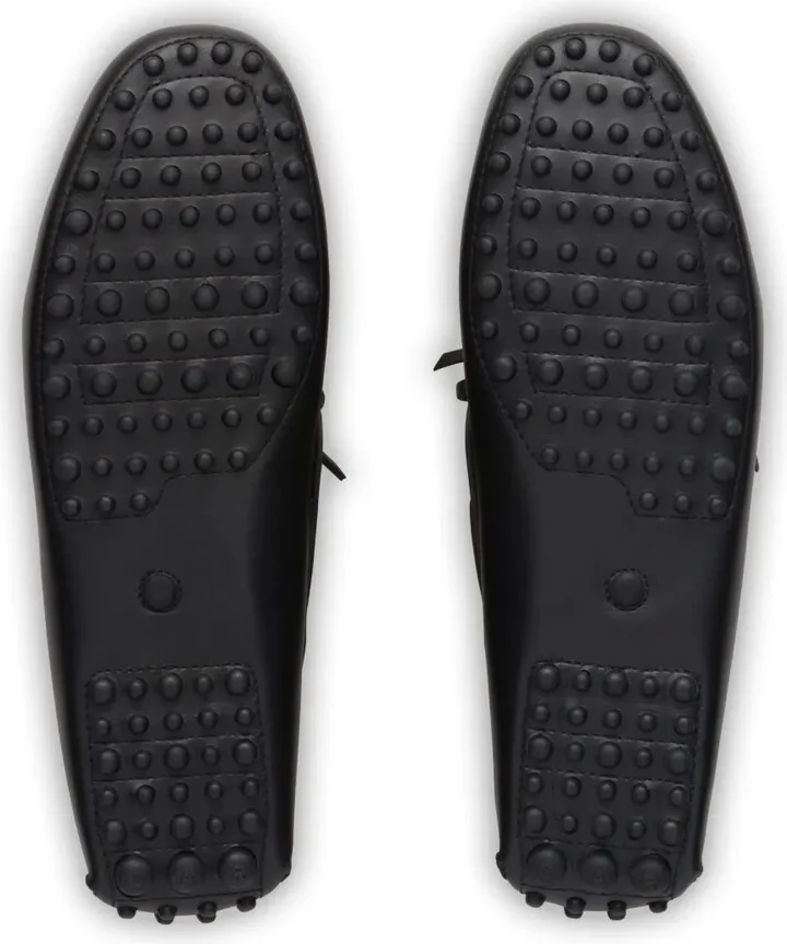 Lace-Up Leather Boat Shoes - Image 5