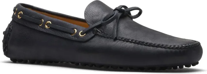 Lace-Up Leather Boat Shoes - Image 2