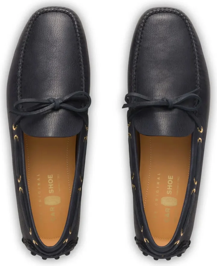 Lace-Up Leather Boat Shoes - Image 4